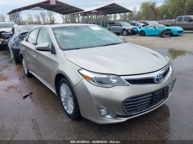 TOYOTA AVALON HYBRID 2013 4t1bd1eb4du016614