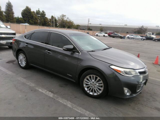 TOYOTA AVALON HYBRID 2014 4t1bd1eb4eu030255