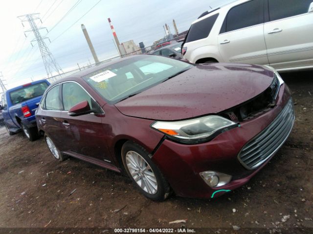 TOYOTA AVALON HYBRID 2014 4t1bd1eb4eu030563