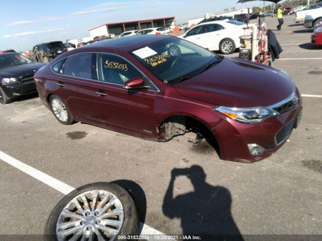 TOYOTA AVALON HYBRID 2015 4t1bd1eb5fu043128