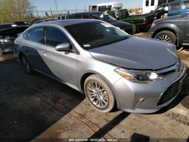 TOYOTA AVALON HYBRID 2016 4t1bd1eb5gu048590