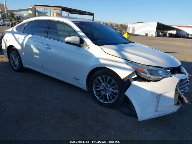 TOYOTA AVALON HYBRID 2016 4t1bd1eb5gu051781