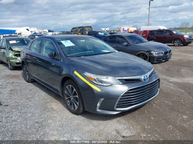 TOYOTA AVALON HYBRID 2016 4t1bd1eb5gu056155