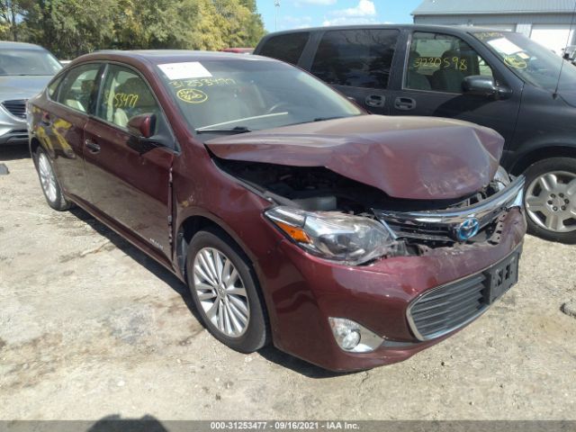 TOYOTA AVALON HYBRID 2013 4t1bd1eb6du002472