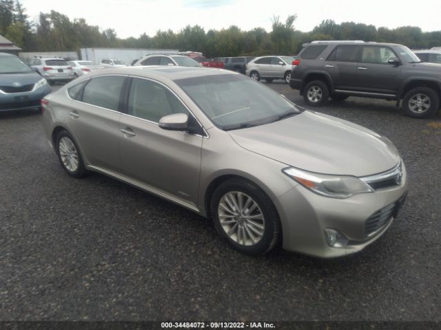 TOYOTA AVALON HYBRID 2013 4t1bd1eb6du003184