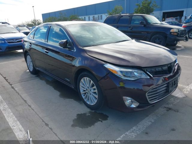 TOYOTA AVALON HYBRID 2013 4t1bd1eb6du003914