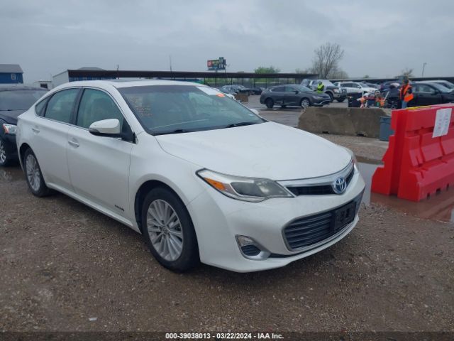 TOYOTA AVALON HYBRID 2014 4t1bd1eb6eu022769