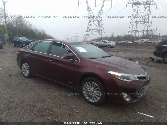 TOYOTA AVALON HYBRID 2014 4t1bd1eb6eu032329