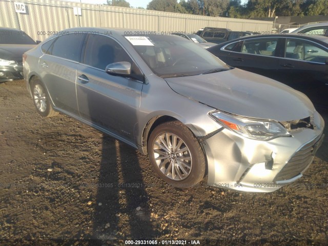 TOYOTA AVALON HYBRID 2016 4t1bd1eb6gu054303