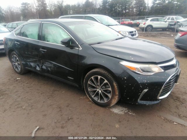 TOYOTA AVALON HYBRID 2018 4t1bd1eb6ju059847