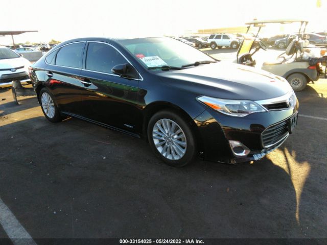 TOYOTA AVALON HYBRID 2013 4t1bd1eb7du001525