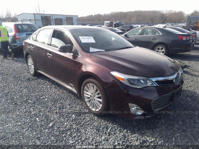 TOYOTA AVALON HYBRID 2013 4t1bd1eb7du002044