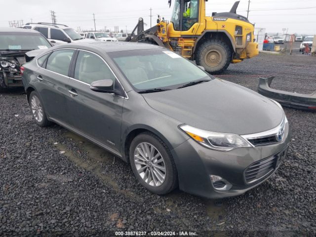 TOYOTA AVALON HYBRID 2013 4t1bd1eb7du010158