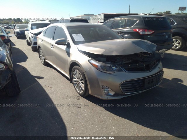 TOYOTA AVALON HYBRID 2013 4t1bd1eb7du010645