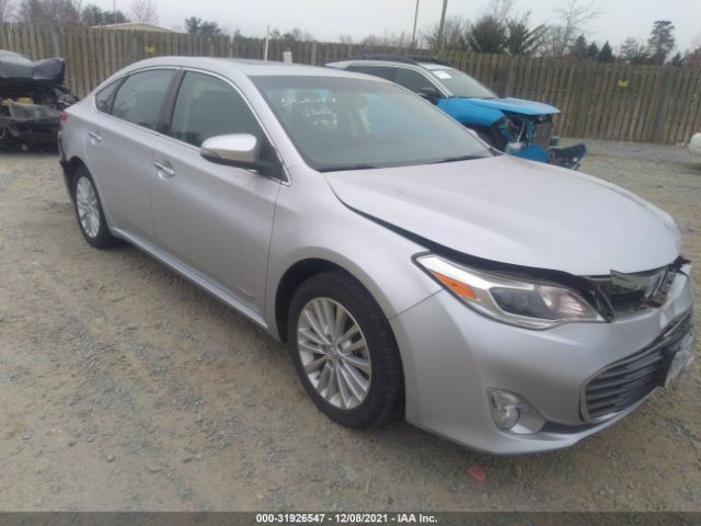 TOYOTA AVALON HYBRID 2013 4t1bd1eb7du014727