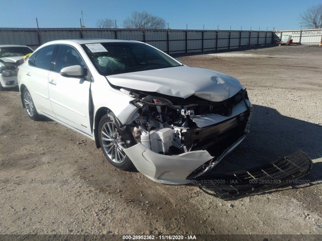 TOYOTA AVALON HYBRID 2016 4t1bd1eb7gu049515