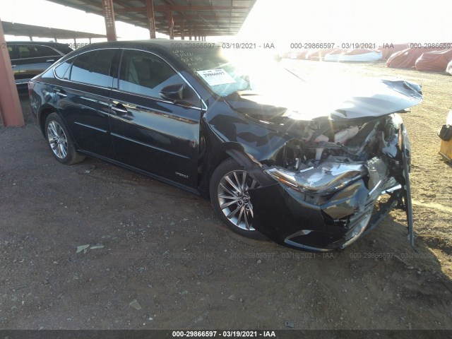 TOYOTA AVALON HYBRID 2016 4t1bd1eb7gu050647