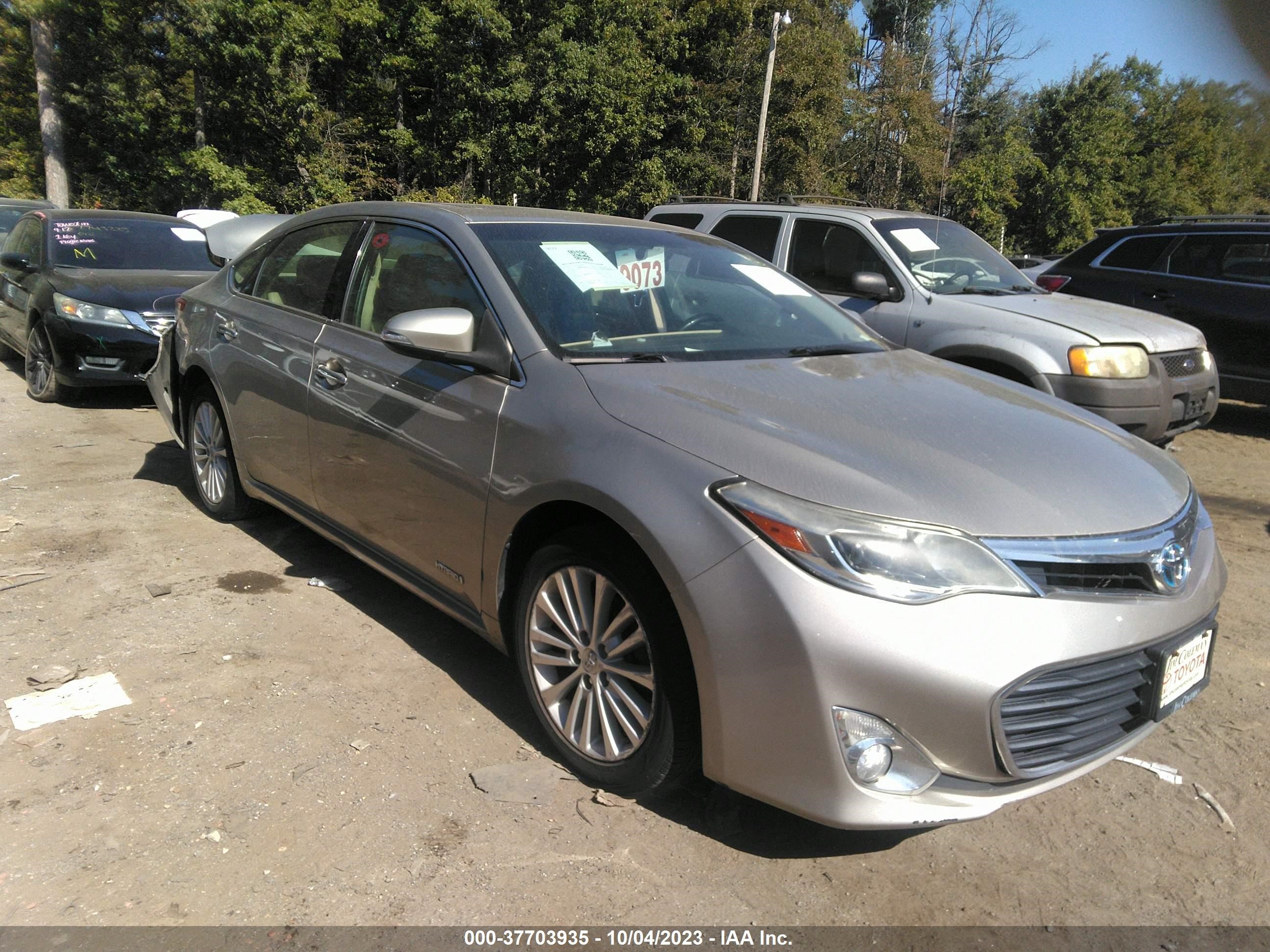 TOYOTA AVALON 2013 4t1bd1eb8du008242