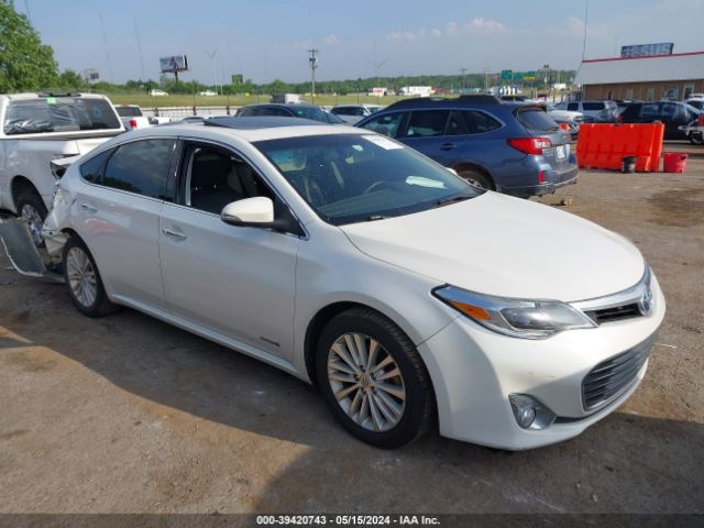 TOYOTA AVALON 2013 4t1bd1eb8du016289