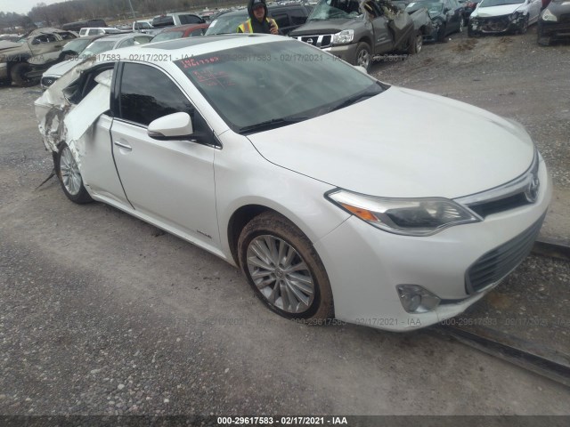 TOYOTA AVALON HYBRID 2014 4t1bd1eb8eu021915