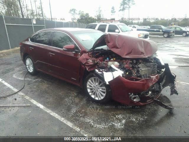 TOYOTA AVALON HYBRID 2014 4t1bd1eb8eu024295