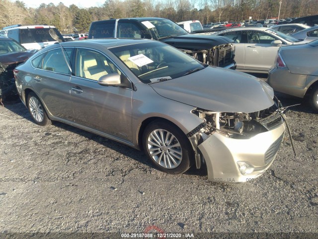 TOYOTA AVALON HYBRID 2014 4t1bd1eb8eu024927