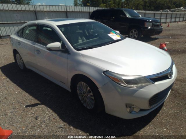 TOYOTA AVALON HYBRID 2013 4t1bd1eb9du003714