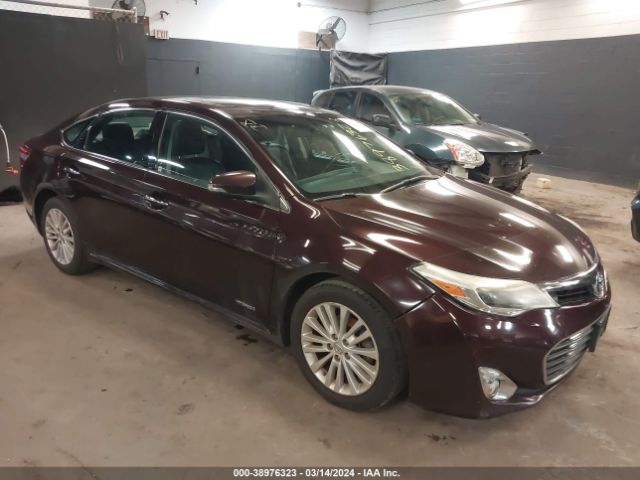 TOYOTA AVALON HYBRID 2013 4t1bd1eb9du009920