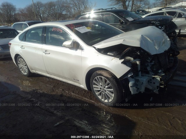 TOYOTA AVALON HYBRID 2014 4t1bd1eb9eu021437