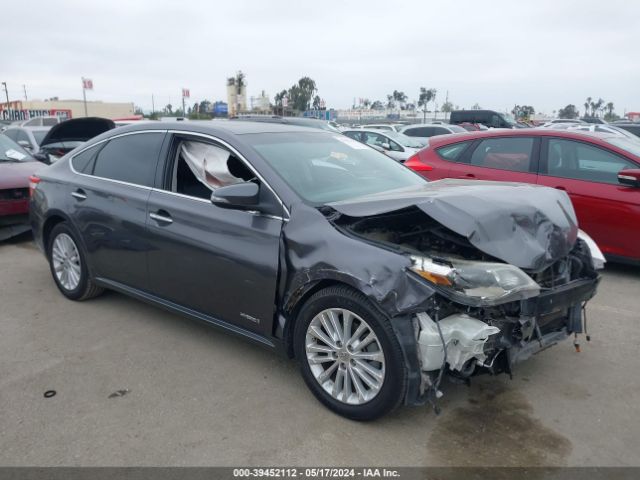 TOYOTA AVALON 2014 4t1bd1eb9eu026802