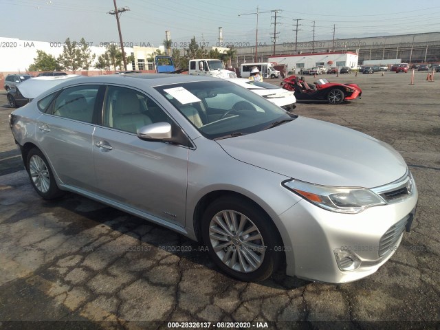 TOYOTA AVALON HYBRID 2014 4t1bd1eb9eu028727