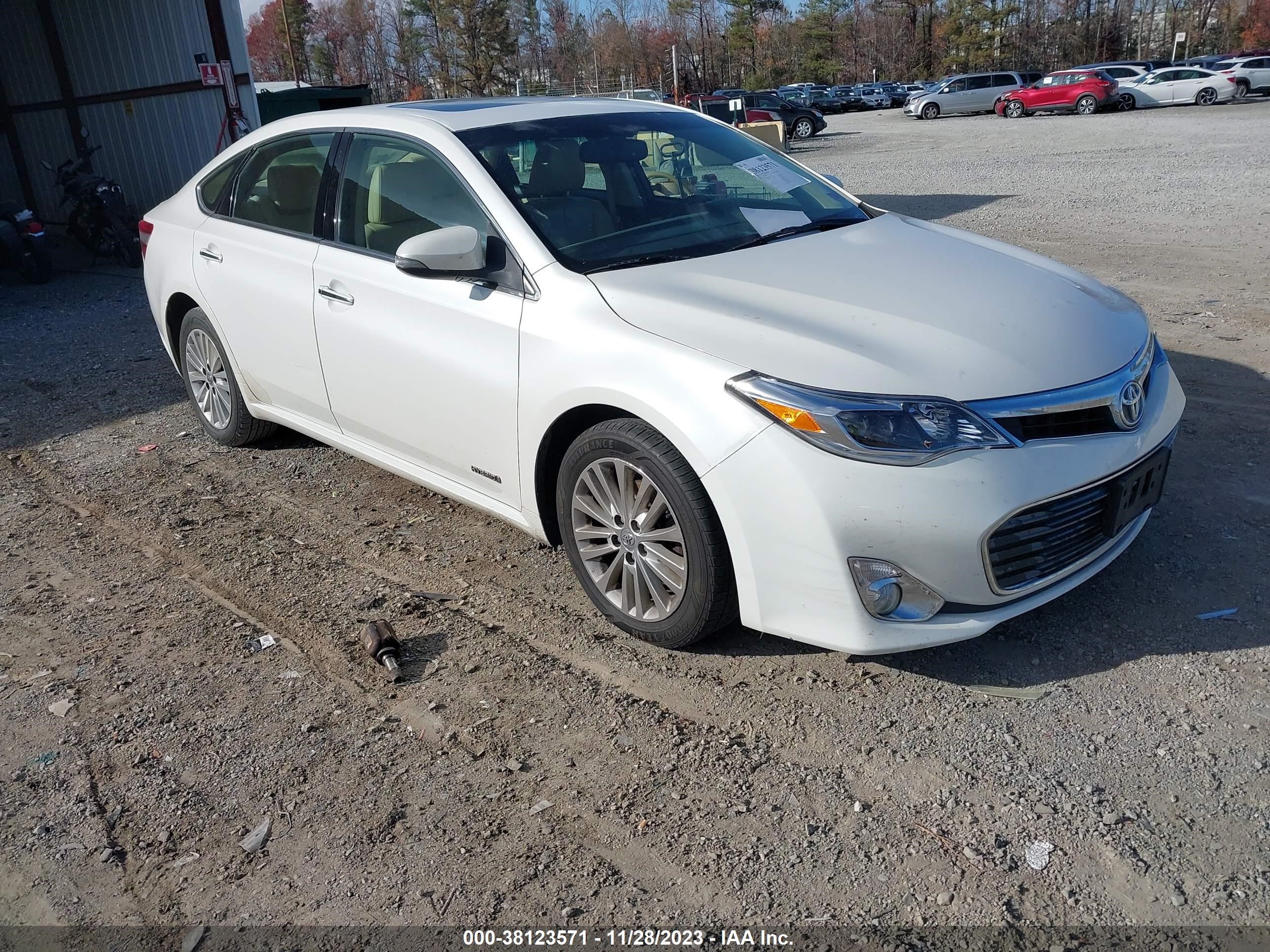 TOYOTA AVALON 2015 4t1bd1eb9fu037428