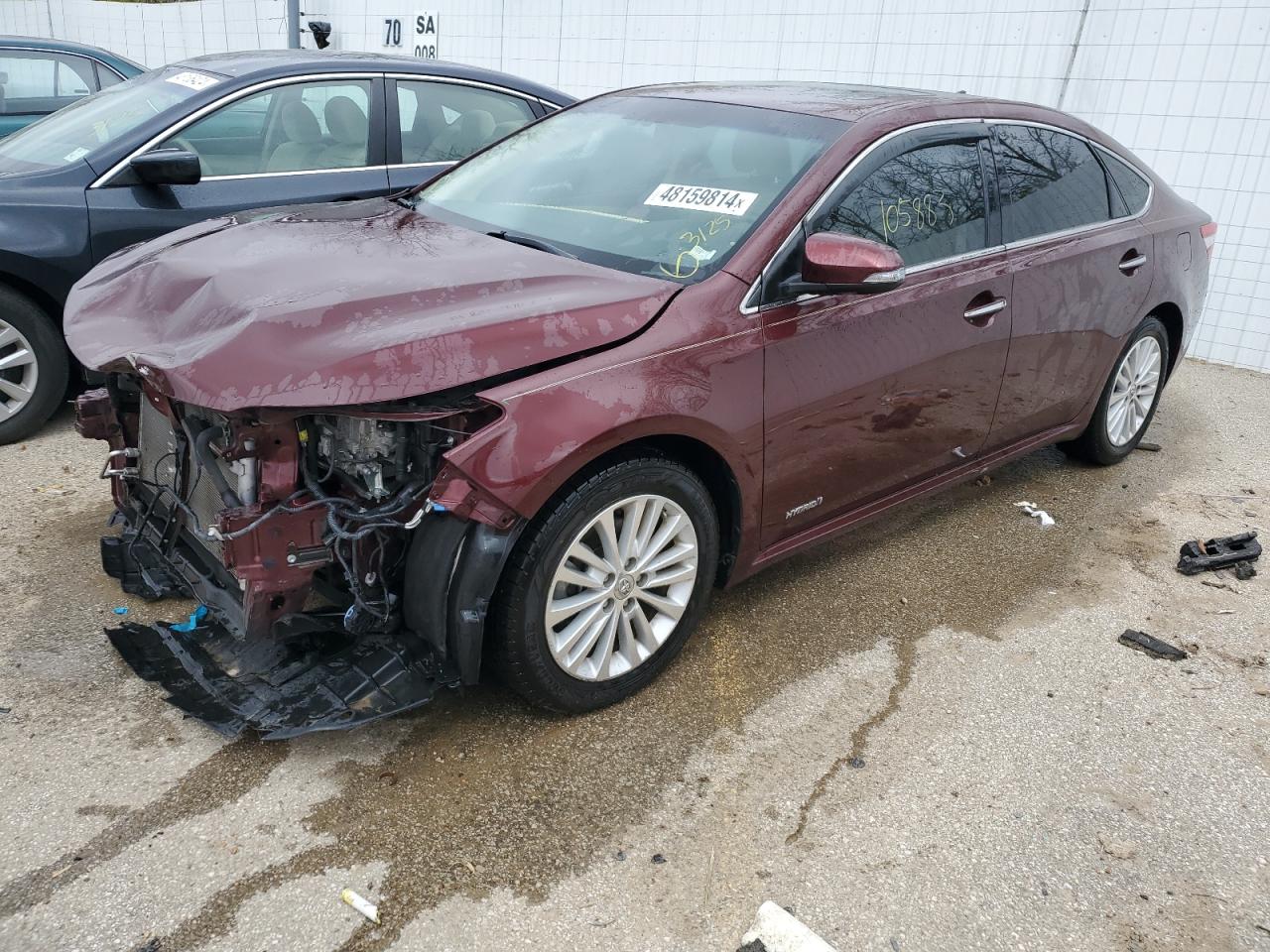 TOYOTA AVALON 2015 4t1bd1eb9fu037462