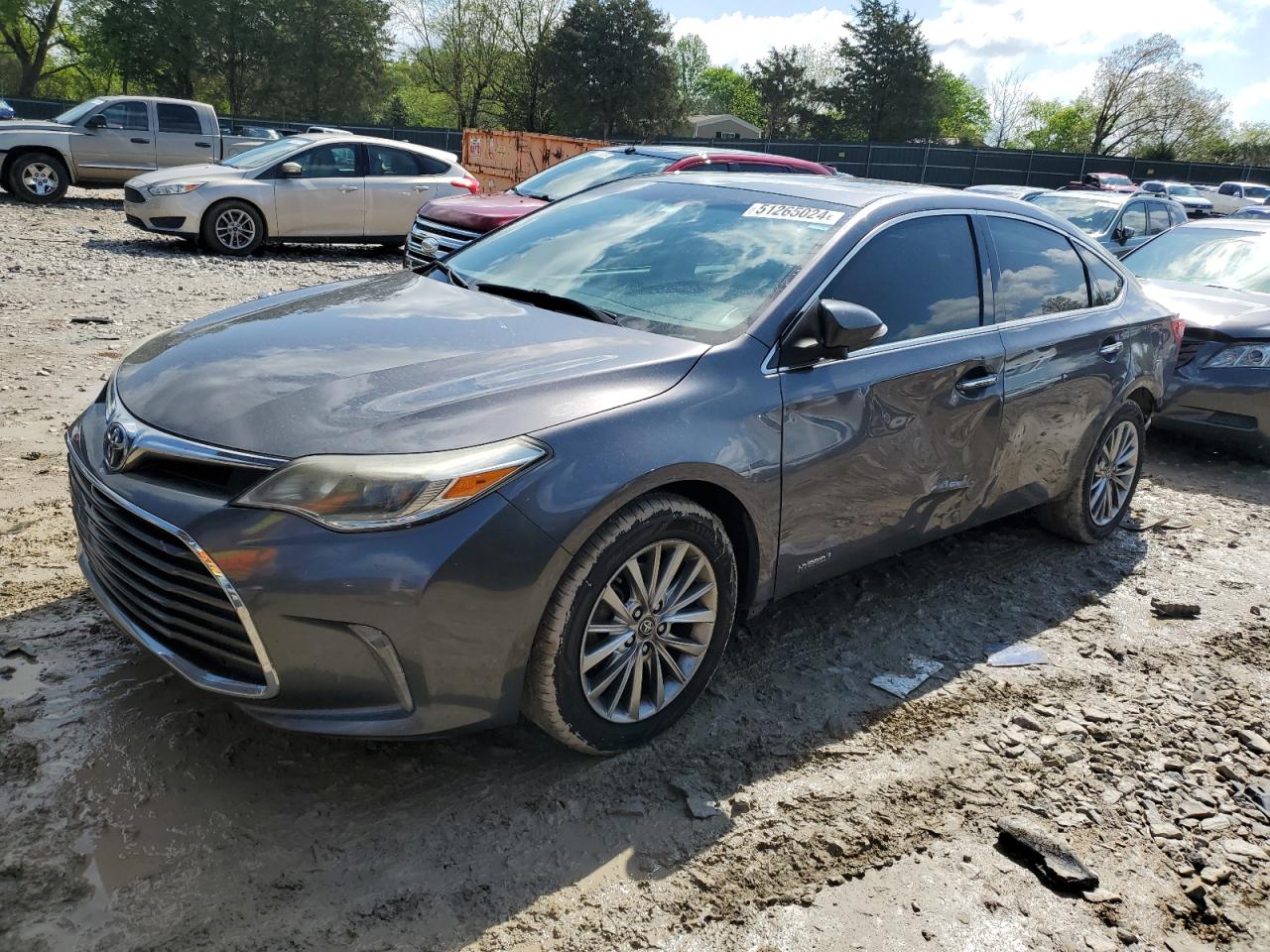 TOYOTA AVALON 2016 4t1bd1eb9gu053405