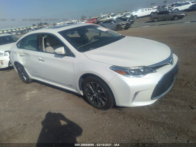 TOYOTA AVALON HYBRID 2016 4t1bd1eb9gu055557