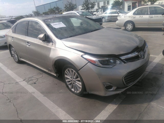 TOYOTA AVALON HYBRID 2013 4t1bd1ebxdu003219