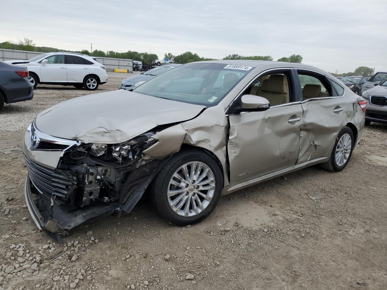 TOYOTA AVALON 2013 4t1bd1ebxdu003575