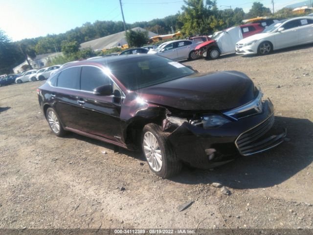 TOYOTA AVALON HYBRID 2013 4t1bd1ebxdu005195