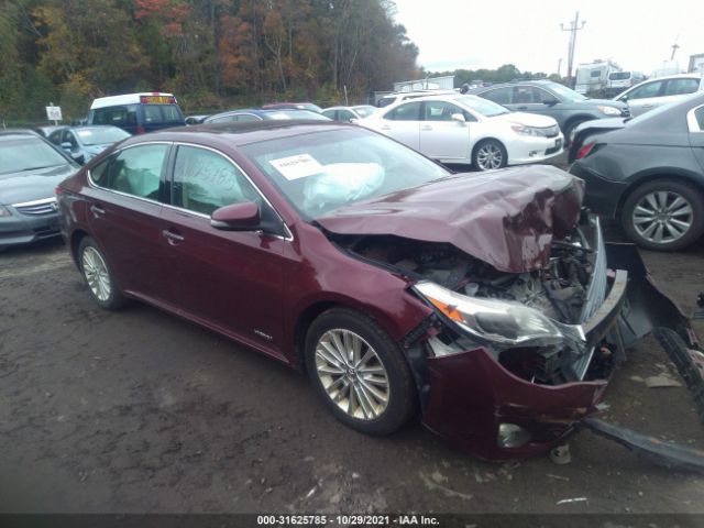 TOYOTA AVALON HYBRID 2013 4t1bd1ebxdu007156