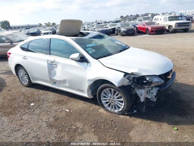 TOYOTA AVALON HYBRID 2013 4t1bd1ebxdu012485