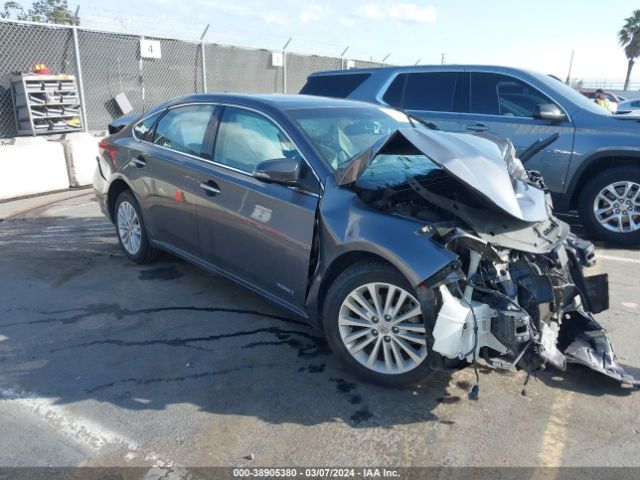 TOYOTA AVALON HYBRID 2013 4t1bd1ebxdu014124