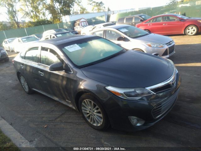 TOYOTA AVALON HYBRID 2013 4t1bd1ebxdu016794