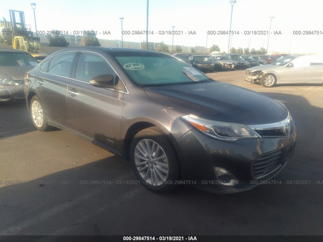 TOYOTA AVALON HYBRID 2014 4t1bd1ebxeu027182