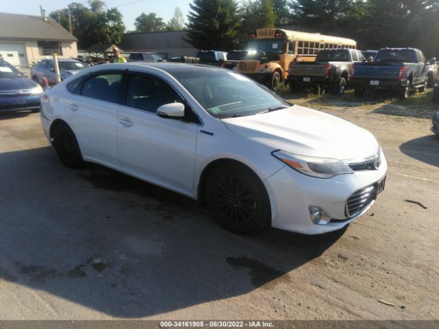 TOYOTA AVALON HYBRID 2014 4t1bd1ebxeu028140