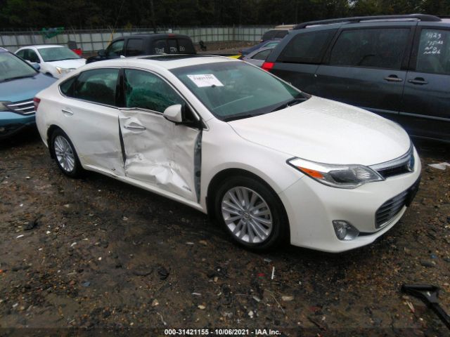 TOYOTA AVALON HYBRID 2014 4t1bd1ebxeu028770