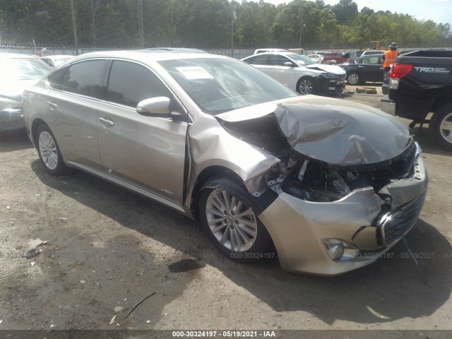 TOYOTA AVALON HYBRID 2014 4t1bd1ebxeu034164