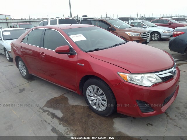 TOYOTA CAMRY HYBRID 2012 4t1bd1fk0cu047887