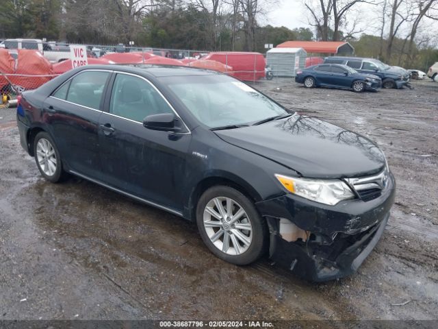 TOYOTA CAMRY HYBRID 2012 4t1bd1fk0cu059909