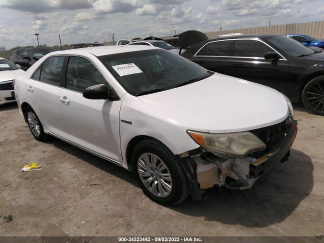 TOYOTA CAMRY HYBRID 2013 4t1bd1fk0du065775