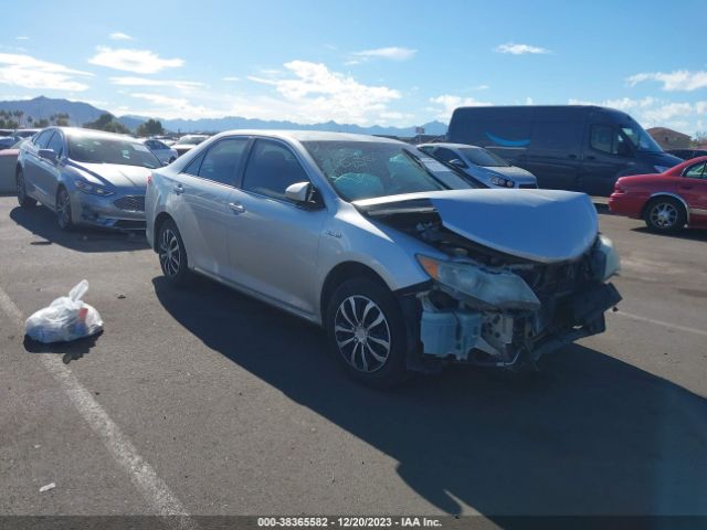 TOYOTA CAMRY HYBRID 2013 4t1bd1fk0du080017